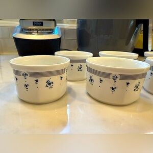 Royal Doulton Blue and White Ramekins set of 6